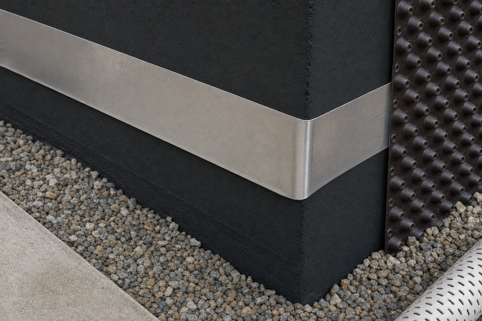 Below-grade foundation